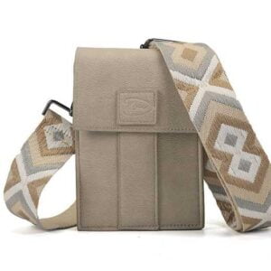 Telefoon - en schoudertasje  | Naturel | Houston