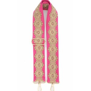 Tassenband | Roze - Goud | Francie