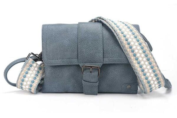 Schoudertas -/ Clutch | New Colorado | Blauw