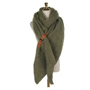Sjaal - Donker Groen - Saalbach