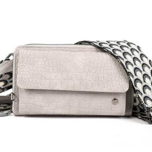 Portemonnee -/ Telefoontasje - Light Grey - Monza