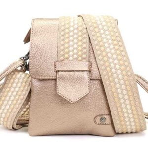 Crossbody  -/ Schoudertasje - Brons - Nancy Metz