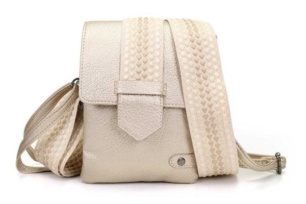 Crossbody  -/ Schoudertasje - Champagne - Nancy Metz