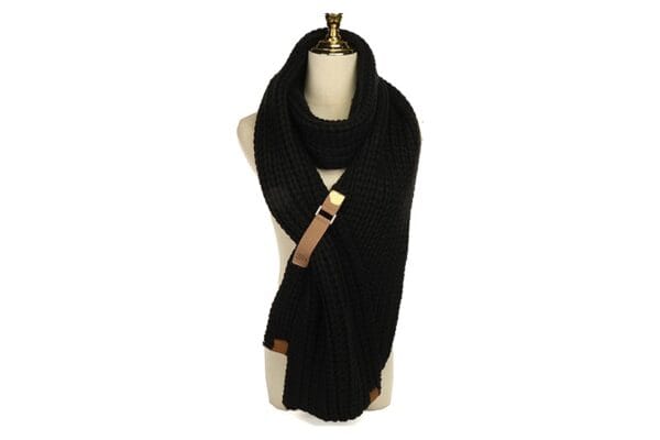 Sjaals - Black - '' Iceland ''