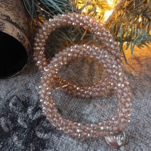 Banditz Beadz - Champagne - gold charm