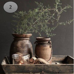 Onderzetters ( vilt ) Asparagus